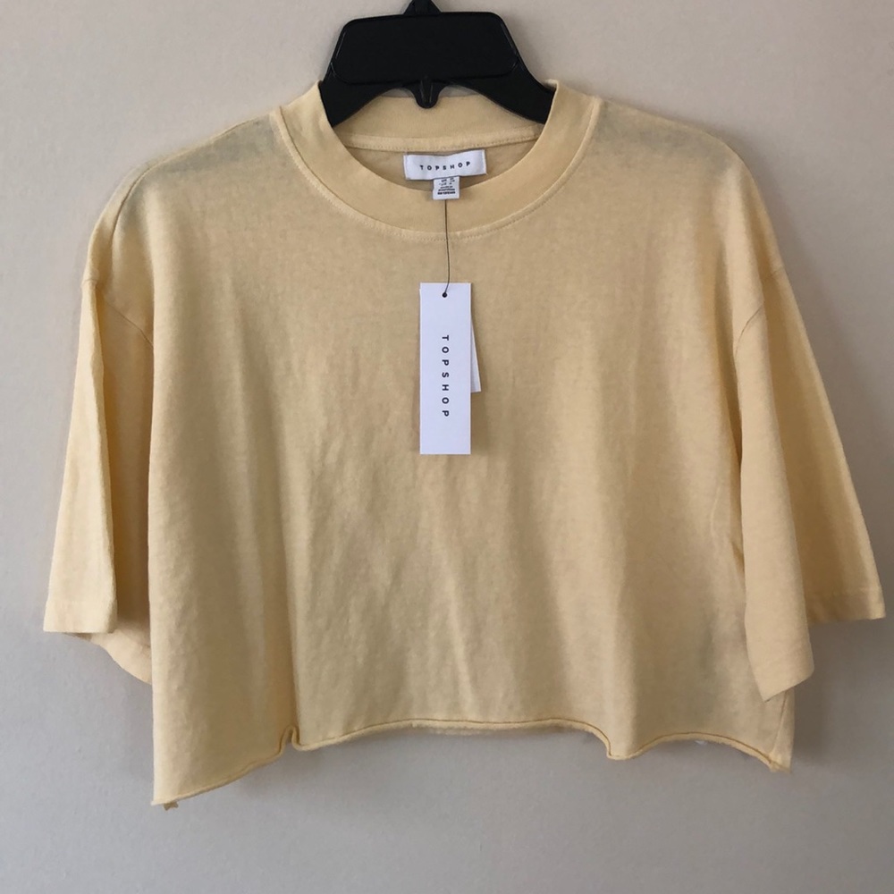 Topshop Crop Tee
